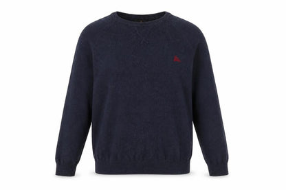 Simon Carter Men's Blue Pullover Jumper, Size S, Crew Neck
