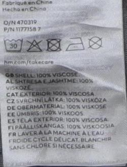 H&M Women's Multicoloured L Skirt, Animal Print