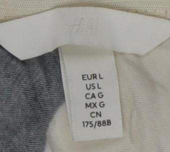 H&M Women's Multicoloured L Skirt, Animal Print