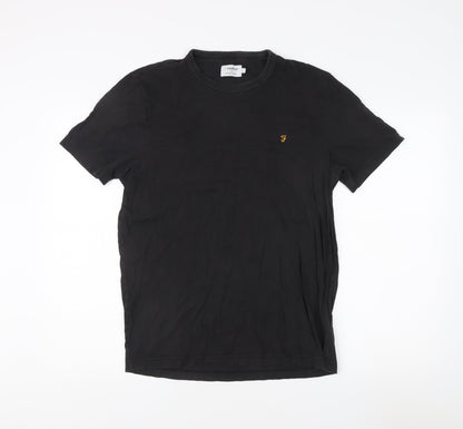 Mens UK Size L Farah Black  T-Shirt