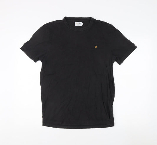 Mens UK Size L Farah Black  T-Shirt