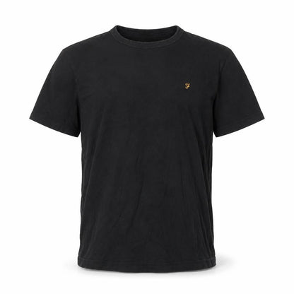 Mens UK Size L Farah Black  T-Shirt