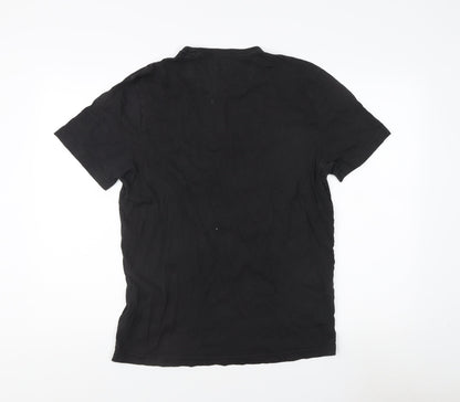 Mens UK Size L Farah Black  T-Shirt