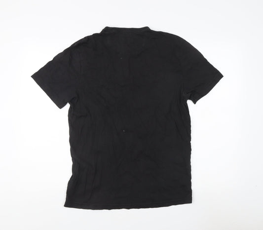 Mens UK Size L Farah Black  T-Shirt