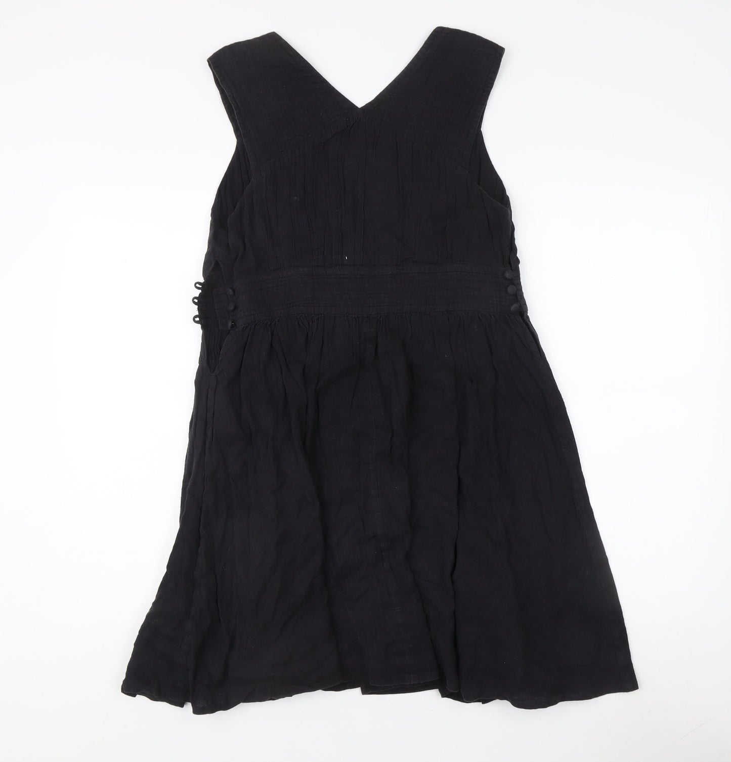 French Connection Women’s Black V-Neck Dress Size 12