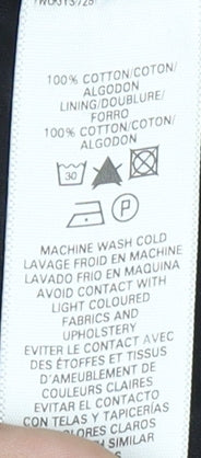 French Connection Women’s Black V-Neck Dress Size 12