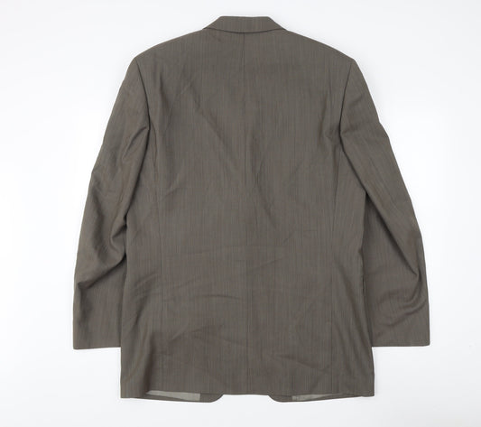 Mens UK Size 40 Diffney For Men Regular Brown Suit Jacket