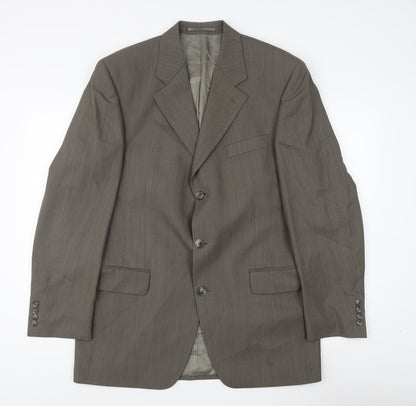 Mens UK Size 44 Marks and Spencer Regular Grey Suit Jacket
