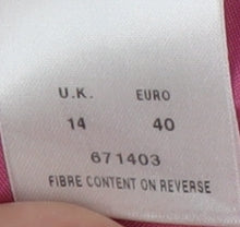 Womens UK Size 14 Alex & Co Regular Pink Blazer