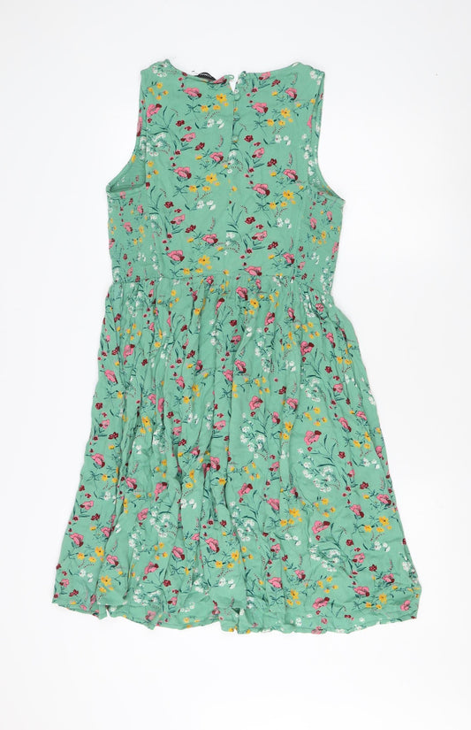 Roman Women's Floral Dress, Multicoloured, Size 10