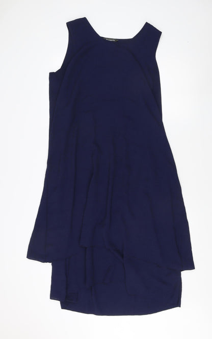 Bonmarché Women's Blue Sleeveless Dress Size 16