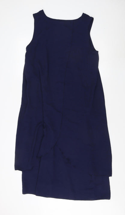 Bonmarché Women's Blue Sleeveless Dress Size 16
