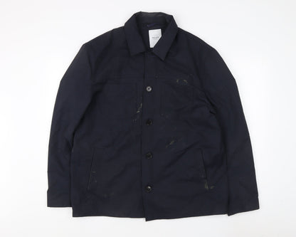 Mens UK Size XL Wear London Blue Basic Jacket