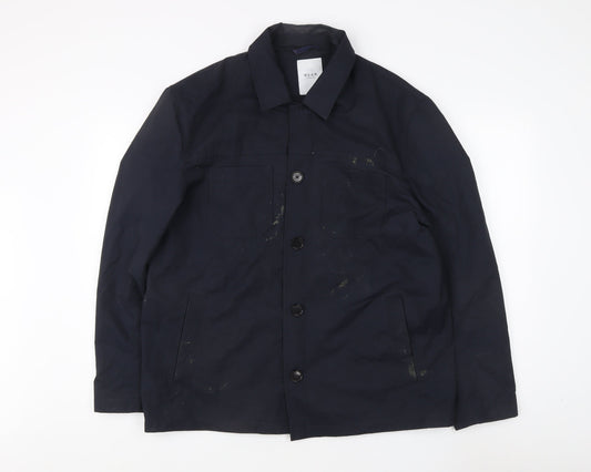 Mens UK Size XL Wear London Blue Basic Jacket