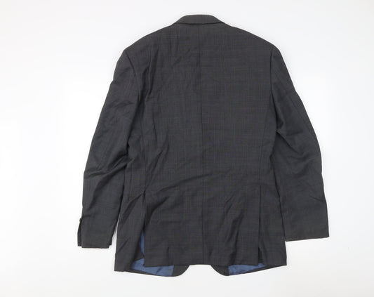 Mens UK Size 38 NEXT Regular Grey Suit Jacket