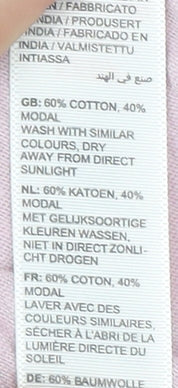 FatFace Women's Pink Basic Crew Neck T-Shirt, Size 10