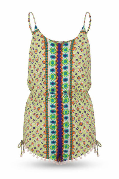 Womens UK Size M ASOS One-Piece Multicoloured Playsuit