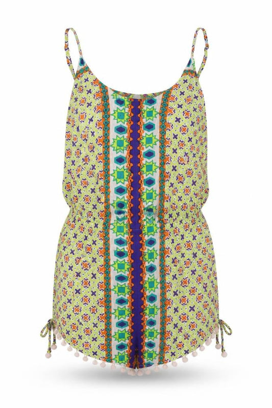 Womens UK Size M ASOS One-Piece Multicoloured Playsuit