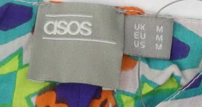 Womens UK Size M ASOS One-Piece Multicoloured Playsuit