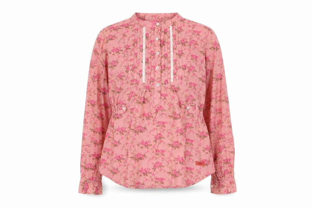 Womens UK Size L Lee Cooper Pink Basic Blouse