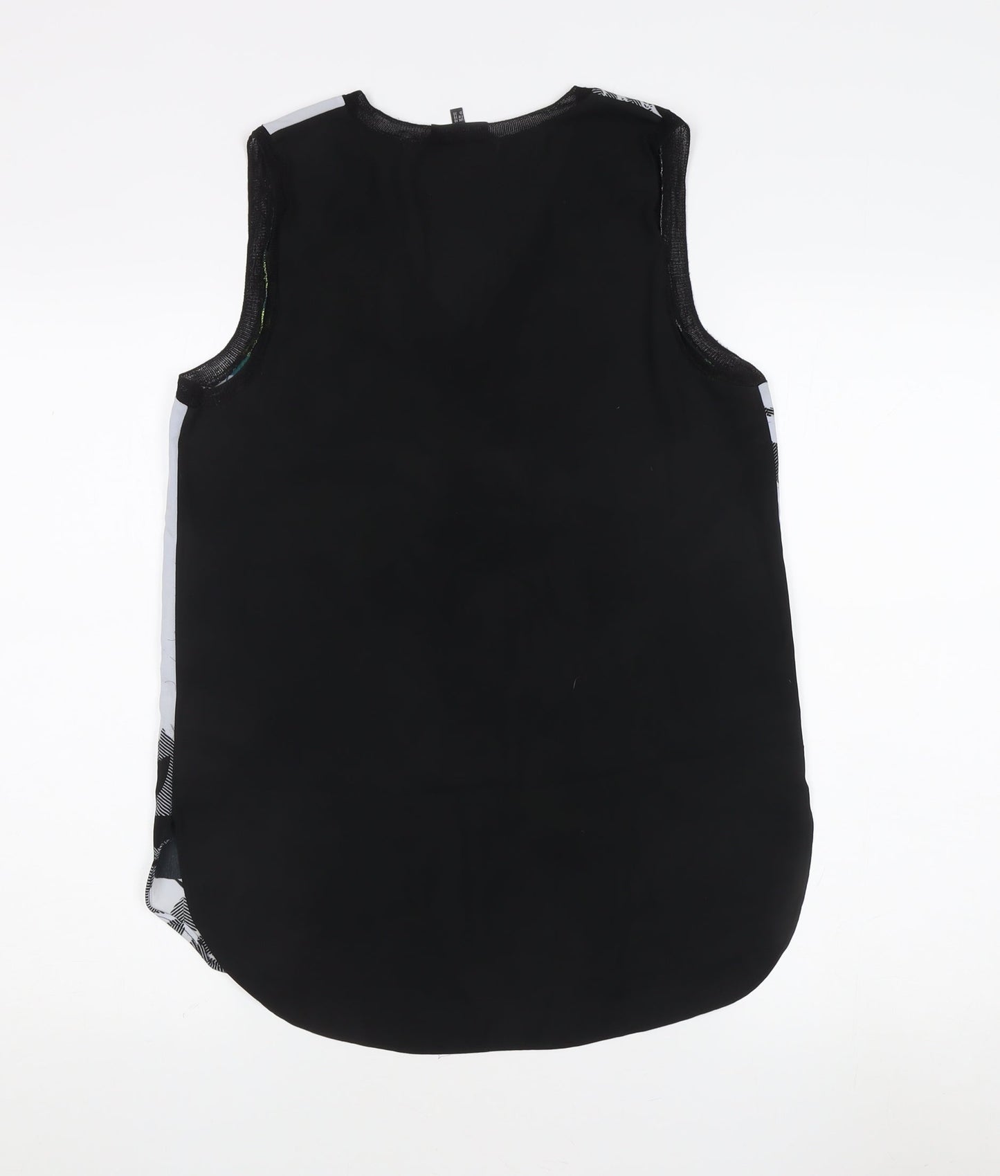 Womens UK Size 10 Warehouse Multicoloured Basic Tank