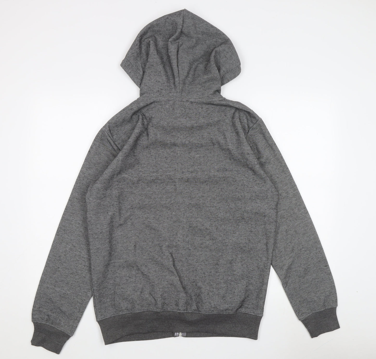 Alex Jones London Men's Grey Full Zip Hoodie, Size S