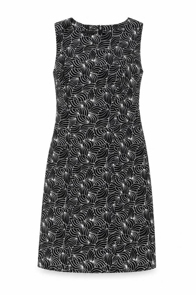 AB Studio Black Sheath Dress for Women Size 10