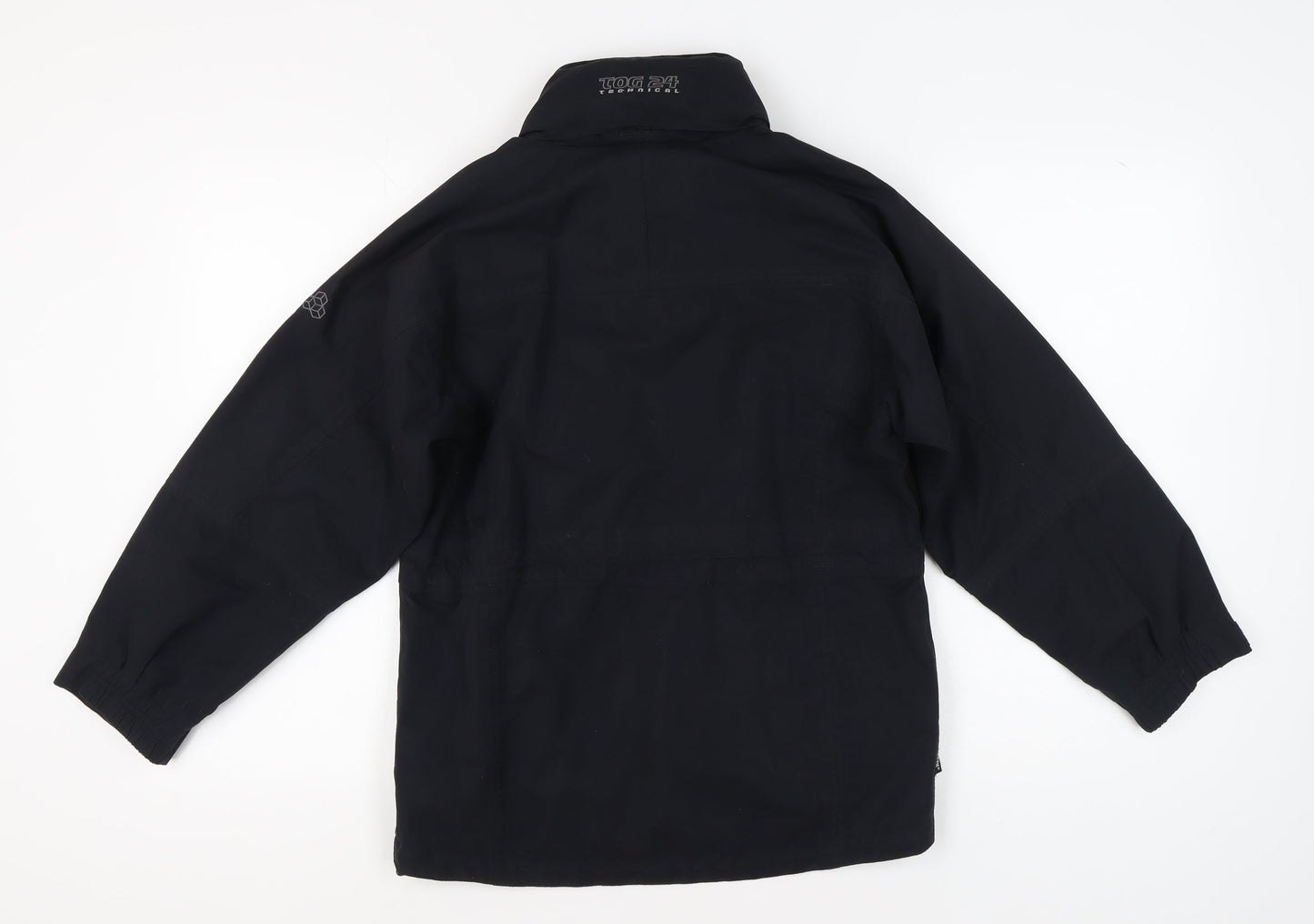TOG 24 Boys Black Parka Jacket, Age 9-10, Winter Outdoor