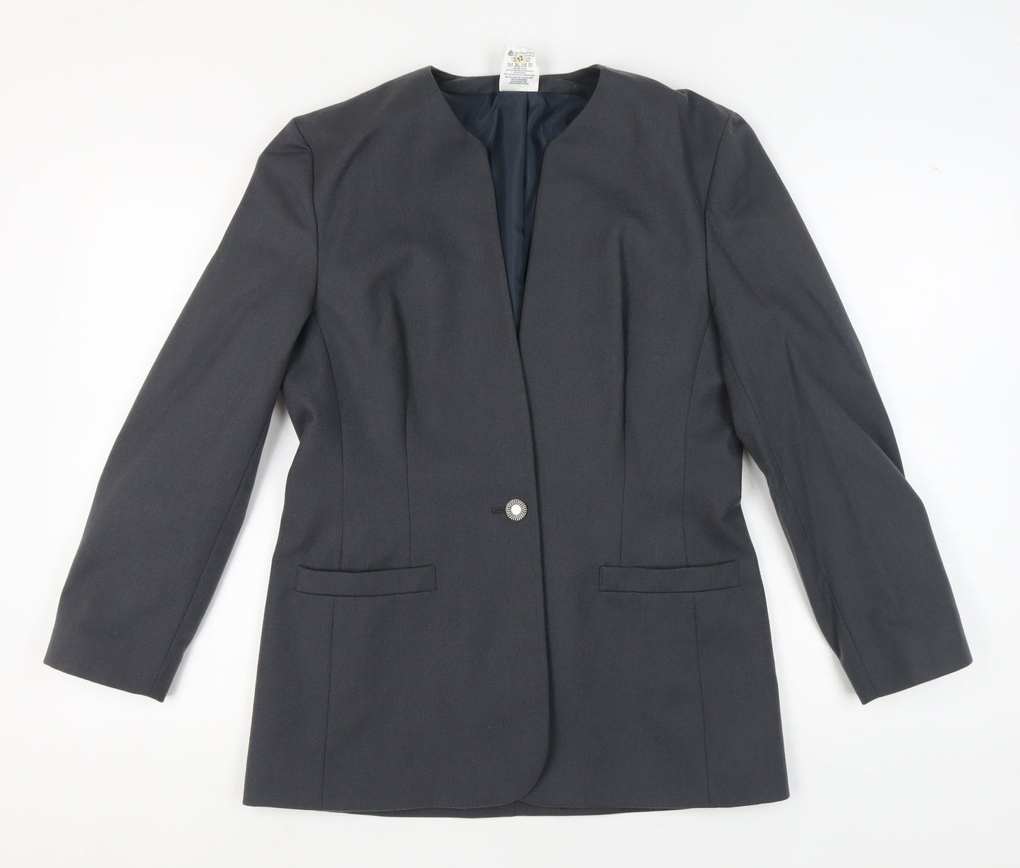 Womens UK Size 14 Alexon Regular Black Blazer