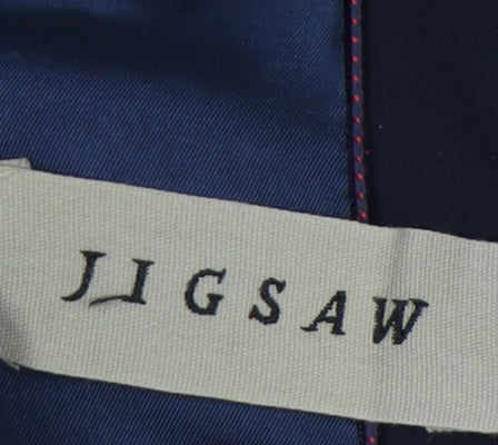 Jigsaw Women's Blue Blazer Size 12 Long Sleeve