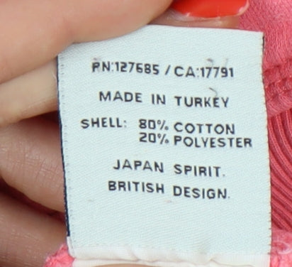 Superdry Pink Women's XS Full Zip Hoodie Vintage Style