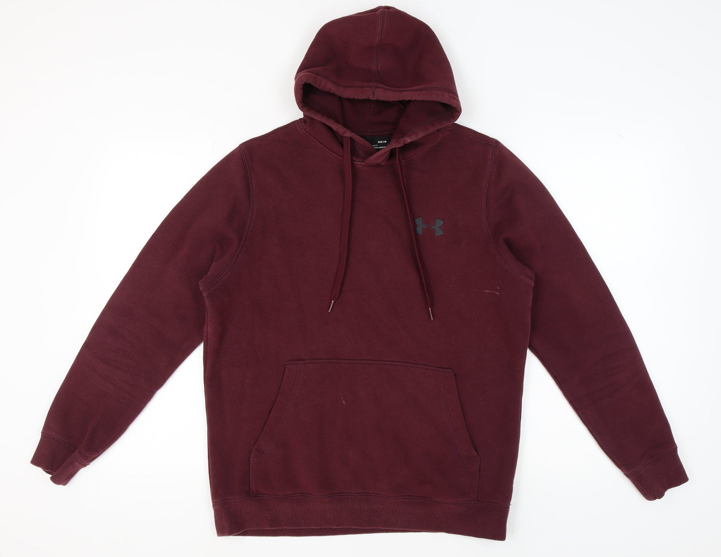 Under Armour Men's Red Pullover Hoodie Size M