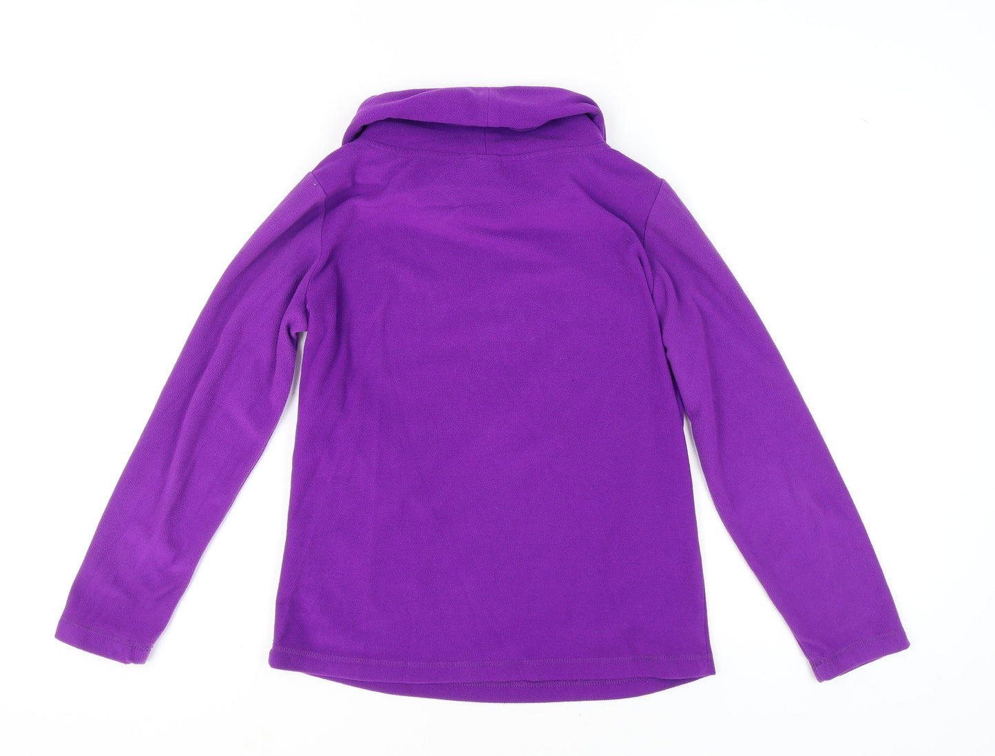 Gelert Women's Purple Cowl Neck Sweatshirt Size 8