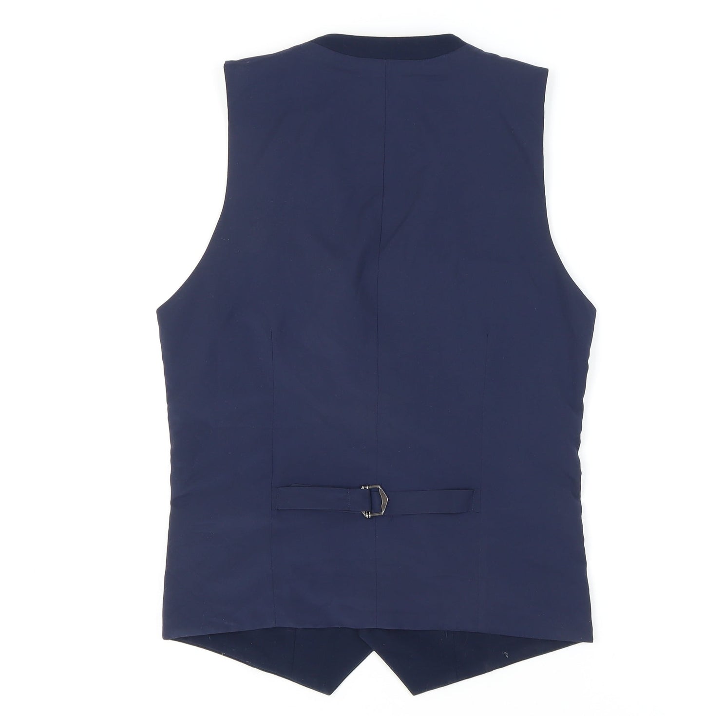 Mens UK Size 34 ONE SIX 5IVE Regular Blue Suit Waistcoat