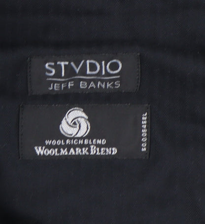 Jeff Banks Men's Grey Dress Pants 38in Waist Regular Fit
