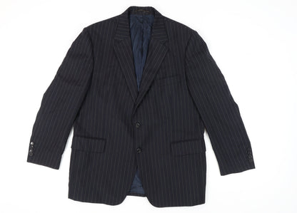 UK Size 44 Gieves & Hawkes Regular Blue Suit Jacket