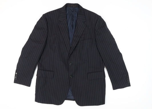 UK Size 44 Gieves & Hawkes Regular Blue Suit Jacket
