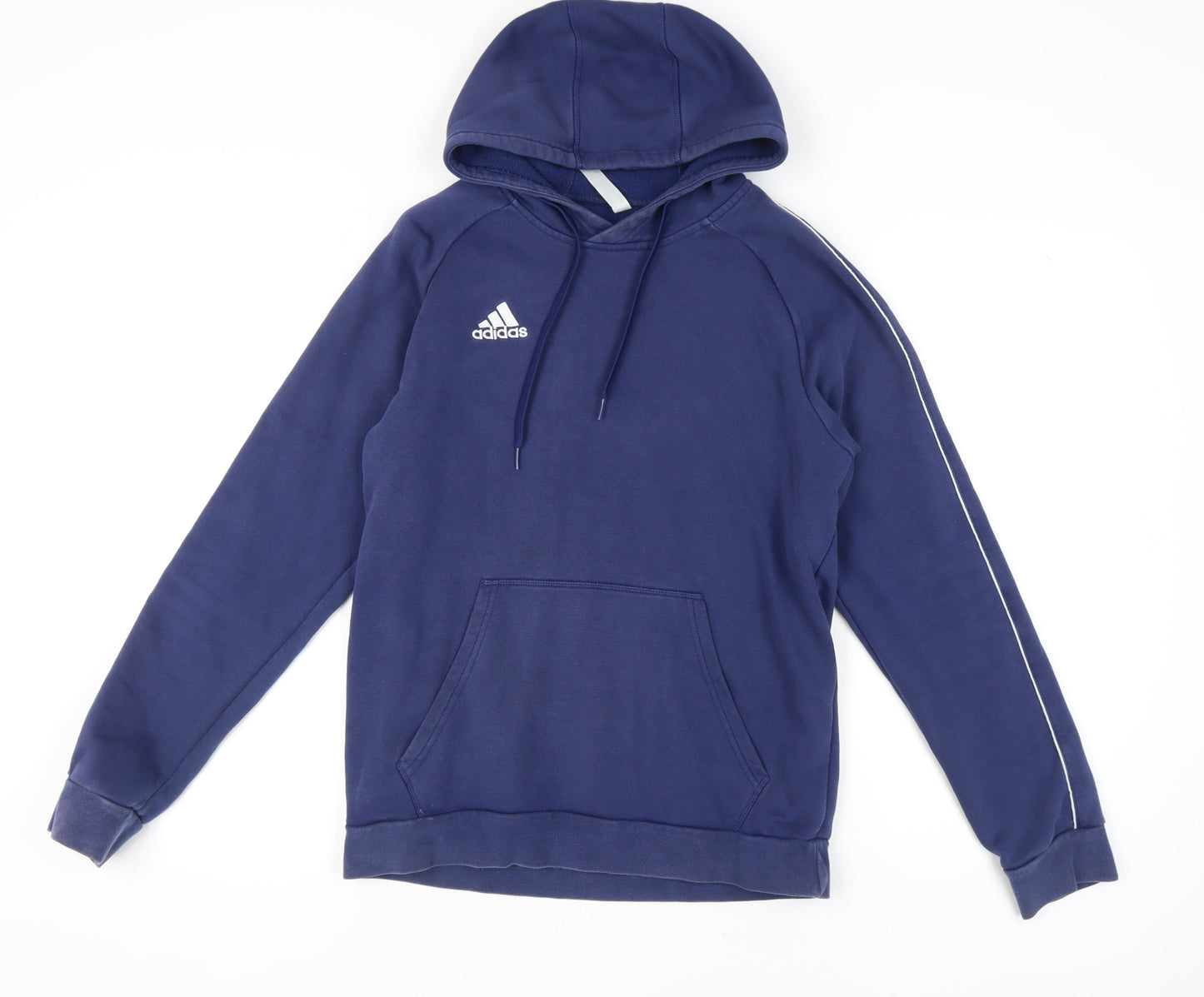 Adidas Men's Blue Pullover Hoodie, Size M