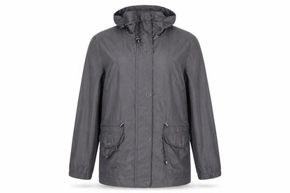 Womens UK Size 12 Debenhams Grey Parka Coat