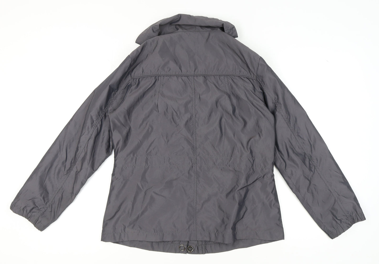Womens UK Size 12 Debenhams Grey Parka Coat
