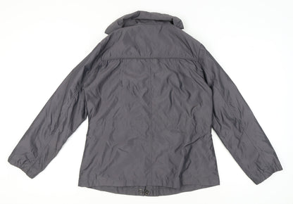 Womens UK Size 12 Debenhams Grey Parka Coat
