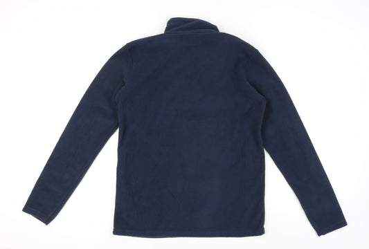 Mens UK Size XS Mountain Warehouse Blue 1/2 Zip Sweatshirt