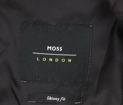 Mens UK Size 38 Moss London Regular Brown Suit Jacket