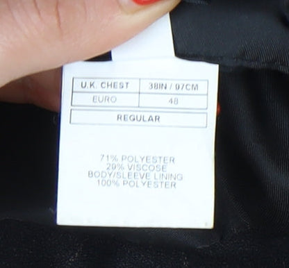 Mens UK Size 38 Moss London Regular Brown Suit Jacket