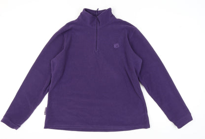 Mountain Essentials Women's Purple Pullover Sweatshirt