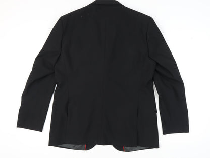 Mens UK Size 42 Marks and Spencer Regular Black Suit Jacket