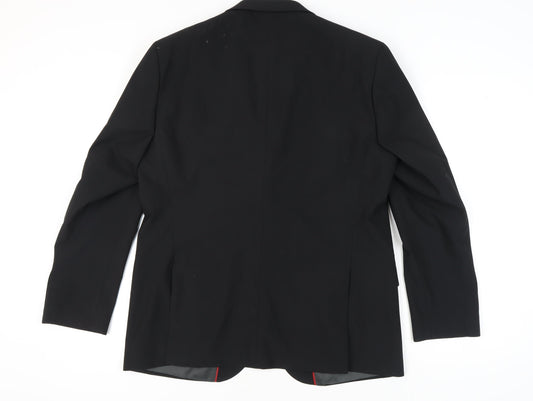 Mens UK Size 42 Marks and Spencer Regular Black Suit Jacket