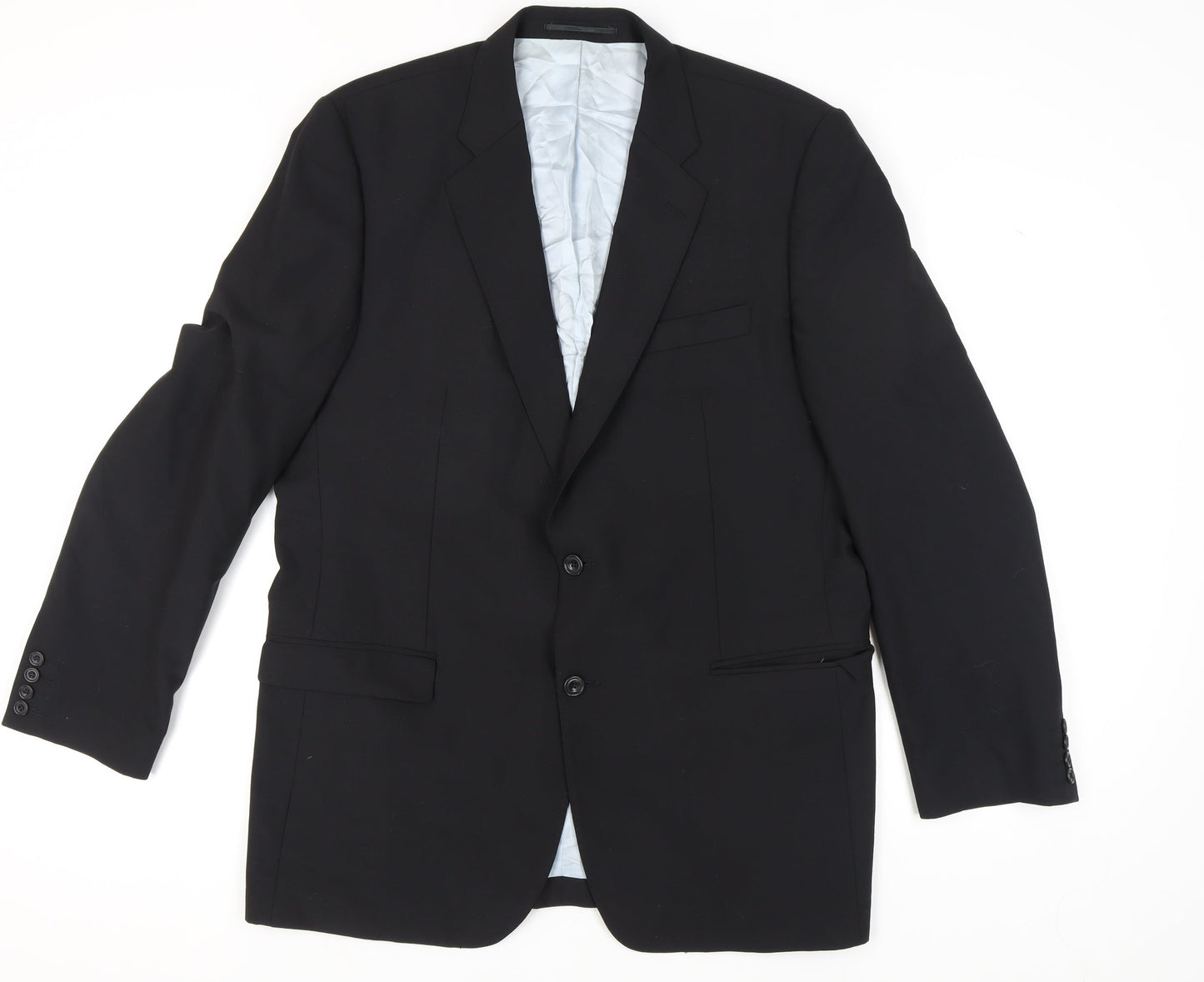 Mens UK Size 44 Magee Regular Black Suit Jacket