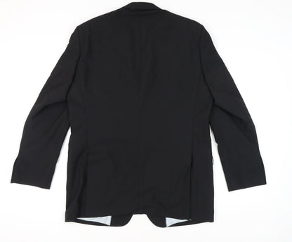 Mens UK Size 44 Magee Regular Black Suit Jacket