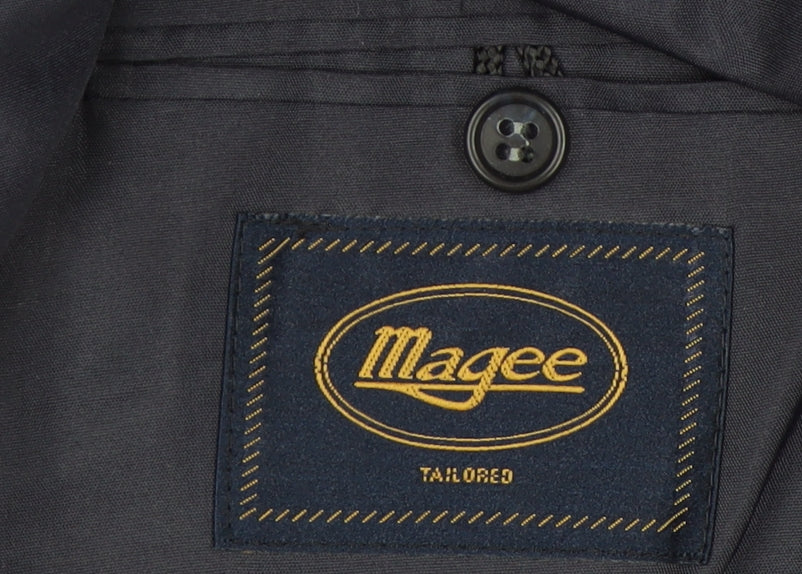 Mens UK Size 42 Magee Regular Blue Suit Jacket